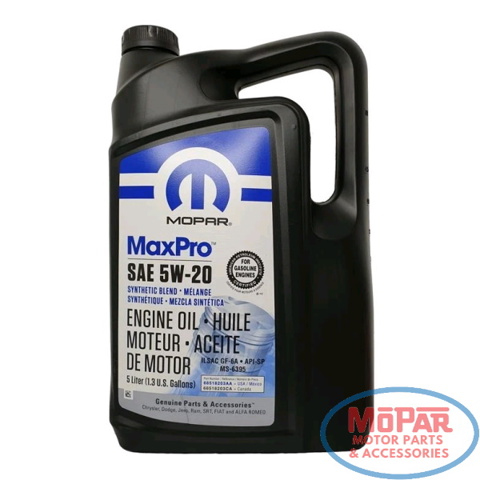 Моторное масло синтетическое 68518203AA CHRYSLER