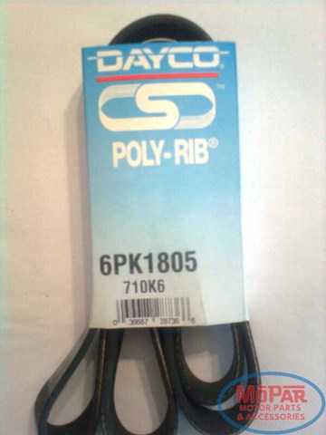 Поликлиновый ремень 6PK1805 DAYCO