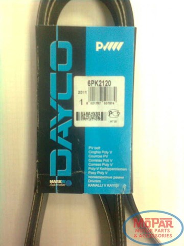 6PK2120 DAYCO Ремень генератора купить в Черкассы