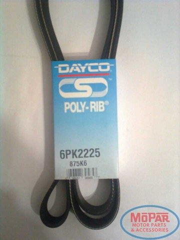 Клиновый ремень 6PK2225 DAYCO