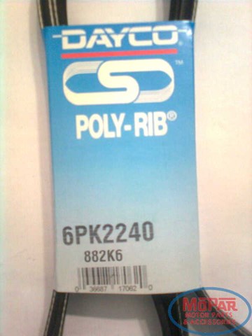Клиновый ремень 6PK2240 DAYCO