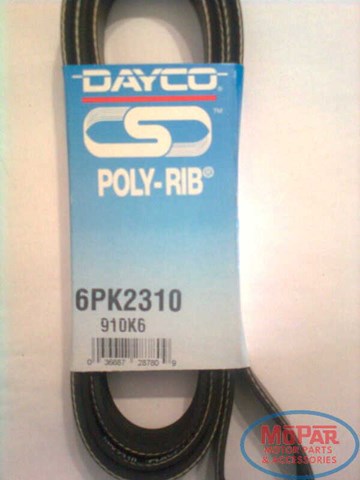 Поликлиновый ремень 6PK2310 DAYCO
