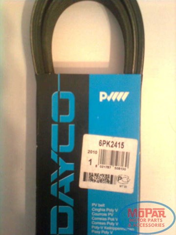 Клиновый ремень 6PK2415 DAYCO
