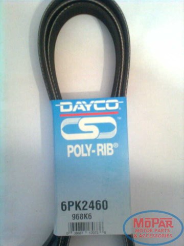 Поликлиновый ремень 6PK2460 DAYCO
