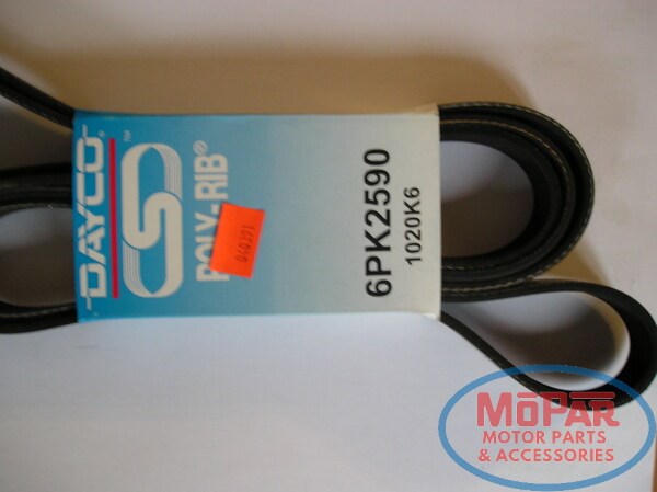 Клиновый ремень 6PK2590 DAYCO