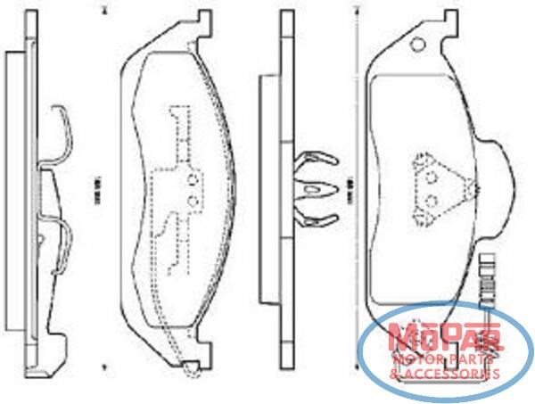 Колодки передние AS1232 ALLIED SIGNAL