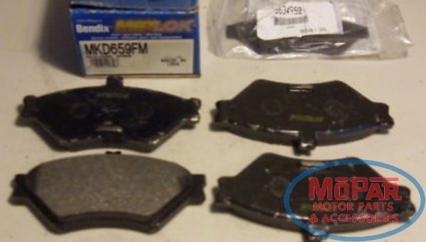 Колодки тормозные MKD659FM BENDIX