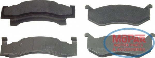 Колодки тормозные передние дисковые ZX269 WAGNER