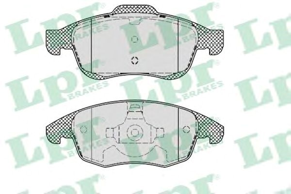 Колодки тормозные 05P1351 LPR