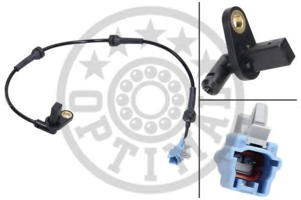 Датчик АБС (ABS) задний, левый 06S414 OPTIMAL