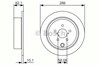 Тормозные диски 0986479A10 BOSCH