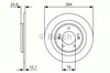 Задний дисковый тормоз 0986479A13 BOSCH