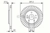 Тормоз дисковый передний 0986479A98 BOSCH