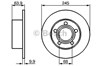 Задний дисковый тормоз 0986479B22 BOSCH
