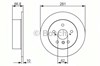 Задний дисковый тормоз 0986479C21 BOSCH