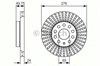 Ротор тормозной 0986479C47 BOSCH