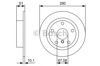 Задний дисковый тормоз 0986479C92 BOSCH