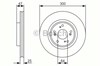 Тормоз дисковый передний 0986479R24 BOSCH