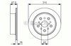 Задний дисковый тормоз 0986479R25 BOSCH