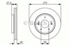 Передний тормозной диск 0986479R26 BOSCH