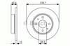 Диск тормозной передний 0986479R61 BOSCH