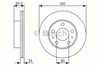 Передний тормозной диск 0986479R86 BOSCH