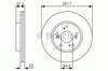 Тормоз дисковый передний 0986479S47 BOSCH