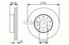 Диск тормозной передний 0986479S70 BOSCH