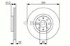 Тормоз дисковый передний 0986479S91 BOSCH