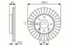 Диск тормозной передний 0986479S98 BOSCH