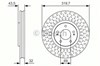 Передний тормозной диск 0986479T01 BOSCH