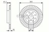 Задний дисковый тормоз 0986479T57 BOSCH