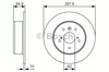 Диск тормозной задний 0986479T69 BOSCH