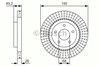 Передний тормозной диск 0986479T99 BOSCH