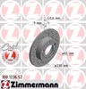 Тормозные диски 100123652 ZIMMERMANN