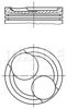 Поршень в комплекте на 1 цилиндр 2-й ремонт Опель Кадет D