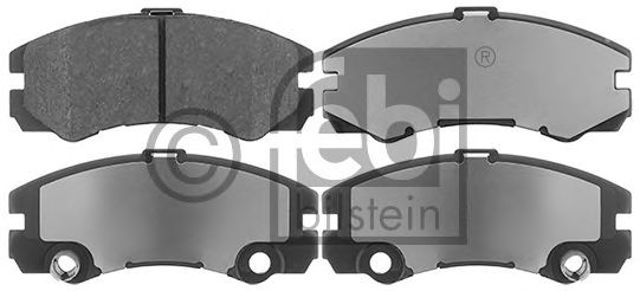 Тормозные колодки 116157 FEBI
