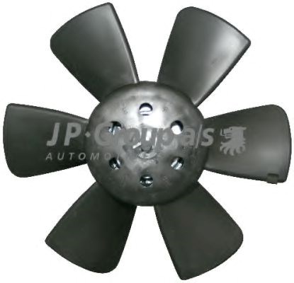 Jp group vw вентилятор радіатора 100 60w,280мм golf,passat,audi 80,100 1199100200
