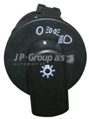 Jp group opel вимикач світла головних фар kadett e,ascona c 1296100200