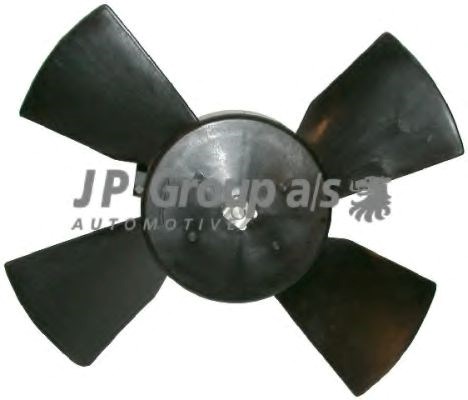 Jp group opel вентилятор радіатора corsa a,b,astra f 1299100200