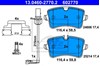 Комплект задних колодок 13046027702 ATE