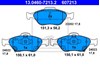 Передние тормозные колодки 13046072132 ATE