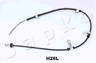 Трос стояночного тормоза левый hyundai getz 1.1-1.6 (02-09) (131h26l) japko 131H26L