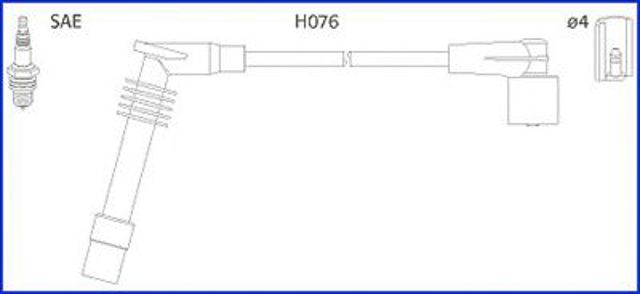 Провода высокого напряжения 134234 HITACHI