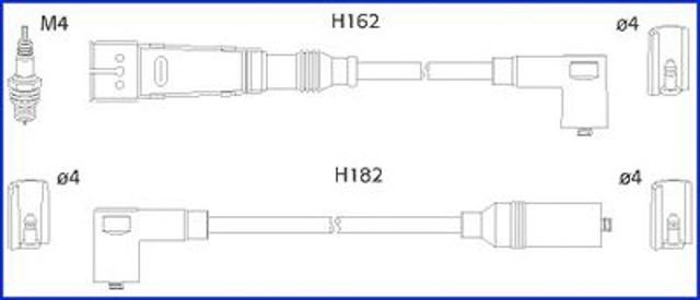 Высоковольтные провода  134701 HITACHI