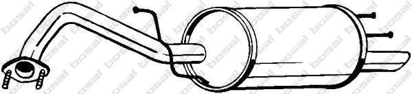 Глушитель  141009 BOSAL