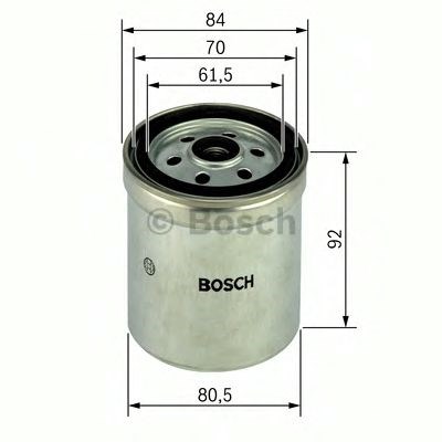 Bosch n4051 фільтр паливний диз. transit 2.4d 72-84 1457434051
