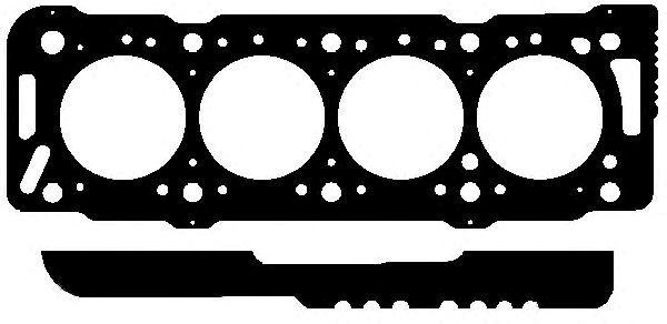 Прокладка головки psa 1.9td xud9tf/btf 4! 1.48mm (вир-во elring) 147552
