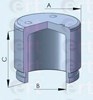 Поршень суппорта тормозного, переднего 150778C ERT
