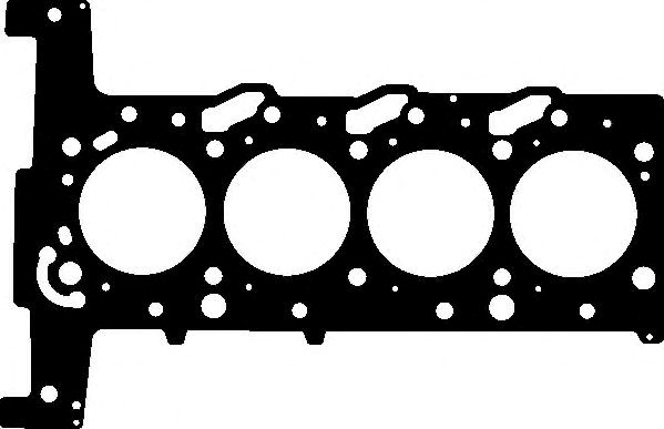 Прокладка, головка блока цилиндров ford transit 2.2 tdci 1! 1,10 мм 06- (пр-во elring) 156201